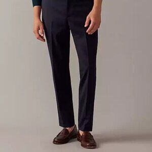 J Crew Bowery Dress Pant in Wool Blend Classic Navy sz 34 X 32 BQ424 NWOT